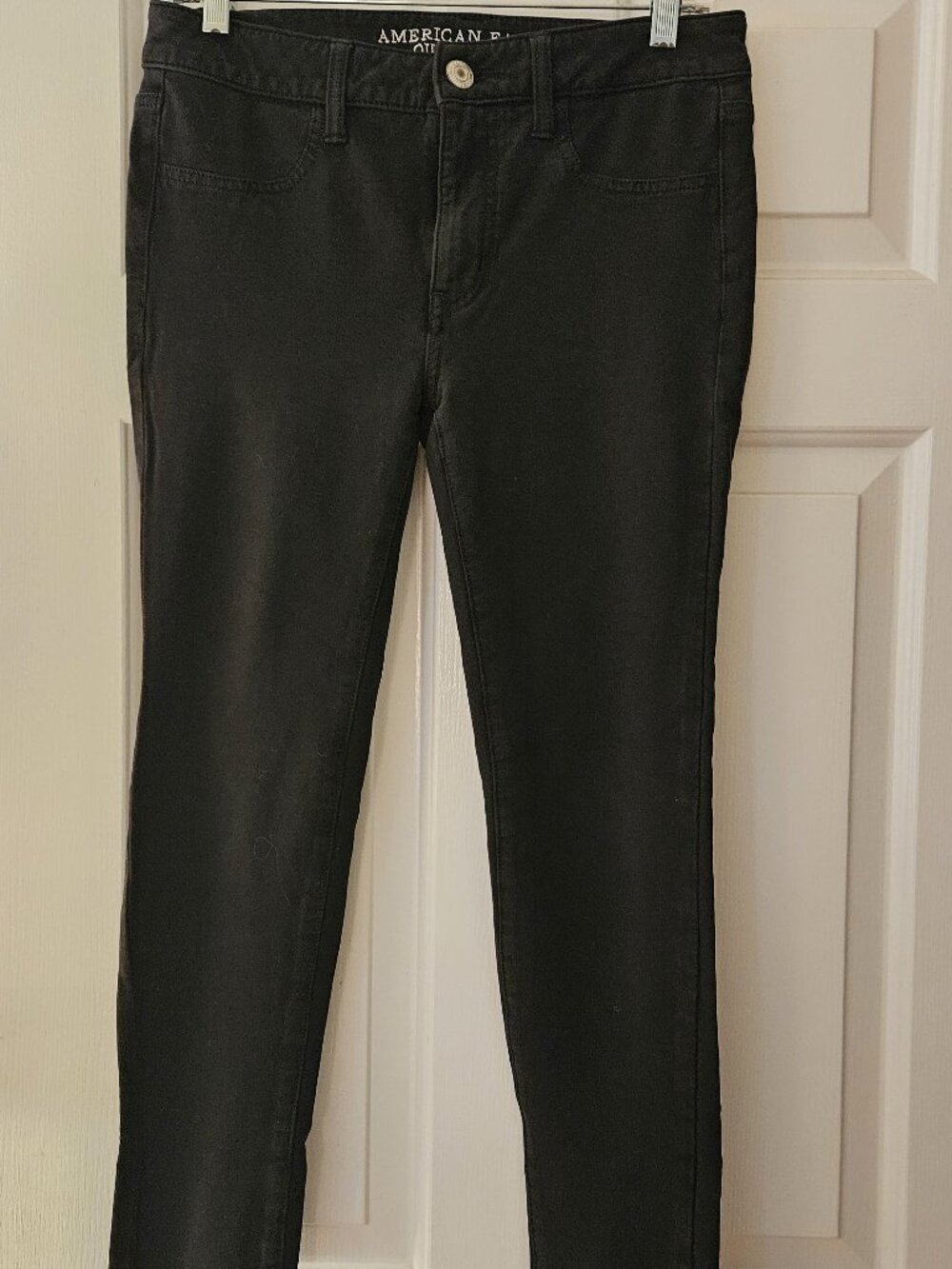 American Eagle, black stretch jeans